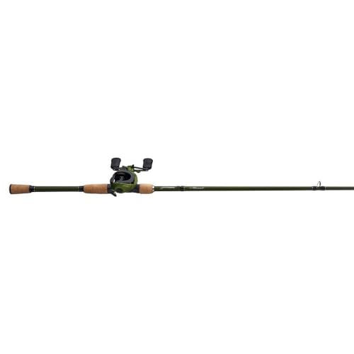 Pflueger Monarch Low Profile Baitcast Reel and Fishing Rod Combo