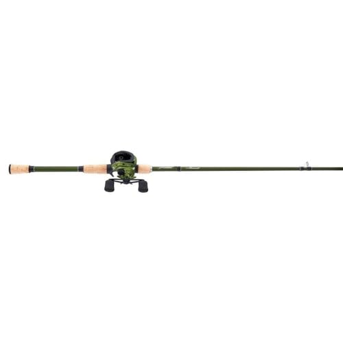 Pflueger Monarch Low Profile Baitcast Reel and Fishing Rod Combo