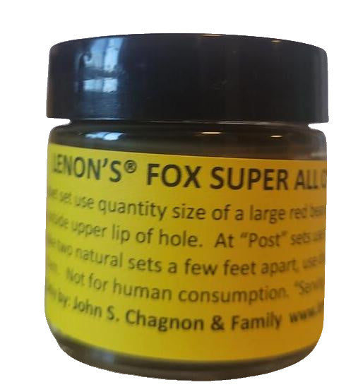 Lenon's Fox Super All Call - Lure / Scent Both Red Fox and Gray Fox will always investigate