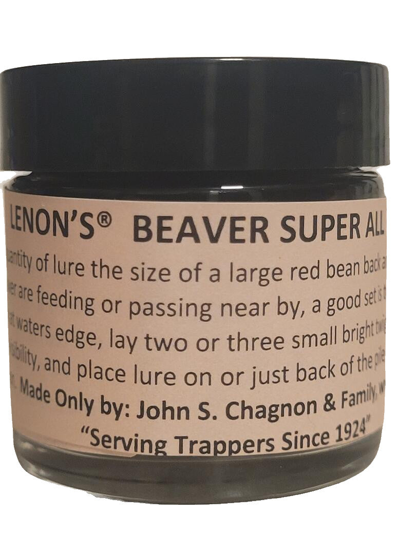 Lenon's Beaver Super All Call – Beaver Lure / Scent Plenty Beaver Castor