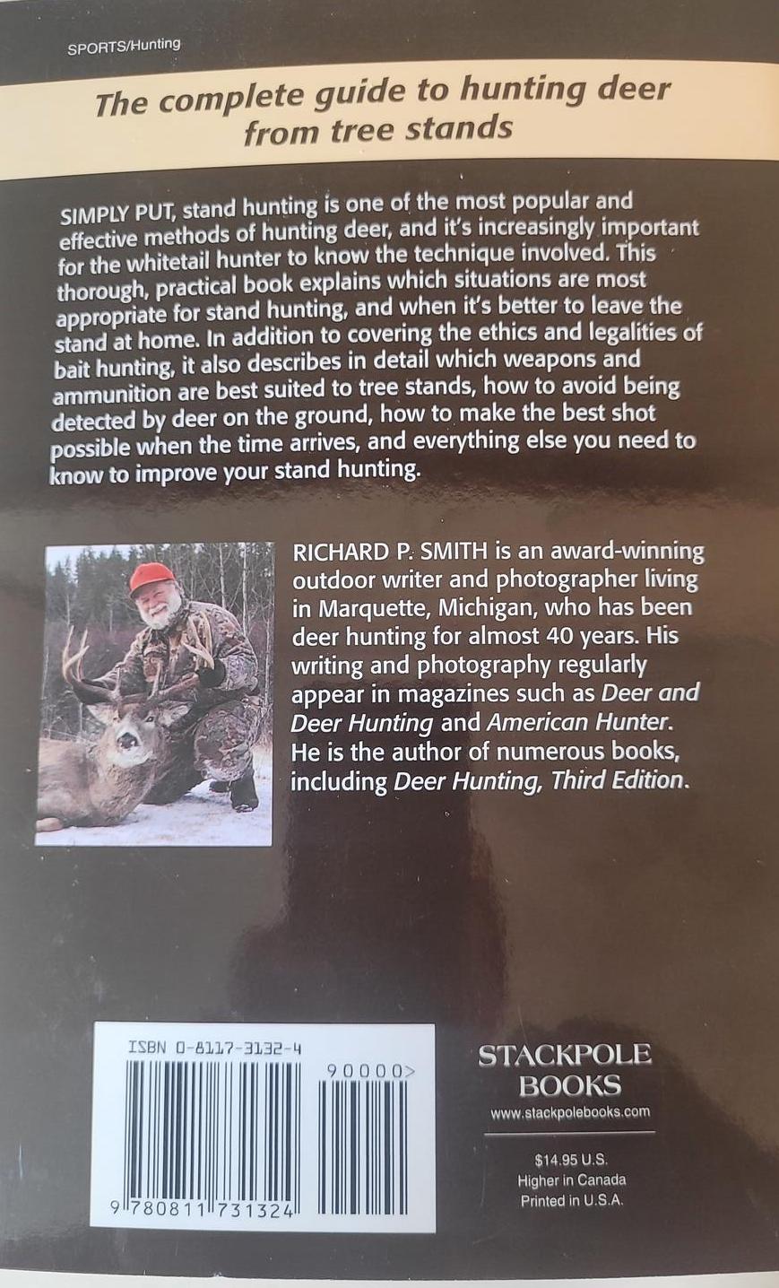 Stand Hunting for Whitetails Book by Richard P. Smith 256 Pages