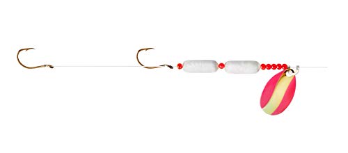 Little Joe Floating Worm Harness Spinner Rig Fishing Lure, Keeps Crawlers in The Strike Zone, 36-Inch Snell