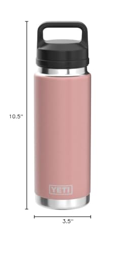 YETI Rambler 26 oz Bottle, Vacuum Insulated, Leakproof, Stainless Steel with Chug Cap