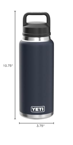YETI Rambler 36 oz Bottle, Vacuum Insulated, Leakproof, Stainless Steel with Chug Cap