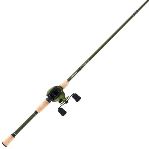 Pflueger Monarch Low Profile Baitcast Reel and Fishing Rod Combo