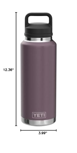 YETI Rambler 46 oz Bottle, Vacuum Insulated, Leakproof, Stainless Steel with Chug Cap