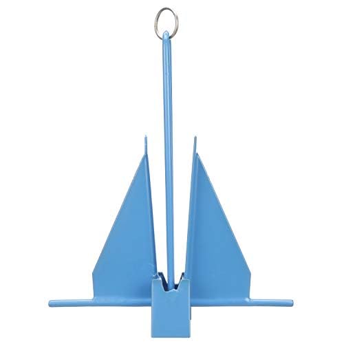 Seachoice Utility Anchor with Slip Ring Shank – Hot-Dipped Galvanized Steel or PVC Coated – Multiple Sizes