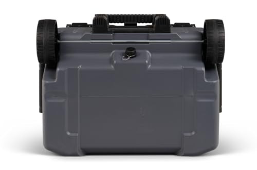 Igloo Trailmate 52Qt Wheeled Cooler, Insulated Hard Shell Ice Chest, Carbonite
