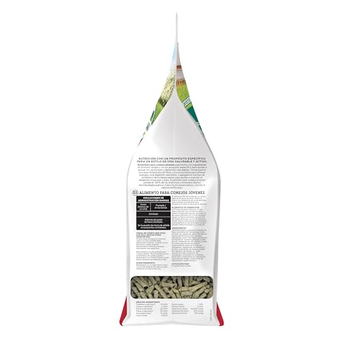 Oxbow Essentials Rabbit Food, Adult, Made with Oxbow Timothy Hay for Rabbit, Pet Pellets with Vitamins & Minerals, Small Animal Pet Products, Bunny Food, Made in USA, High Fiber, 10 lb. bag