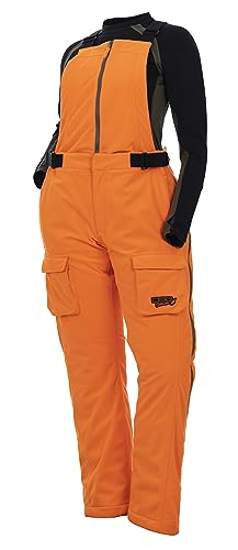 DOING SOMETHING GREAT Kylie 5.0 Camouflage Drop Seat Hunting Bibs for Women, DWR Waterproof, Thin Profile 120g Insulated