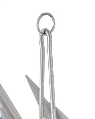 Seachoice Utility Anchor with Slip Ring Shank – Hot-Dipped Galvanized Steel or PVC Coated – Multiple Sizes