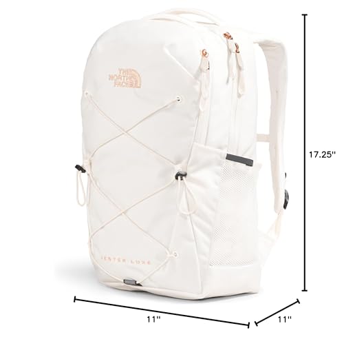 The North Face Women's Every Day Jester Laptop Backpack, TNF Black/Burnt Coral Metallic, One Size
