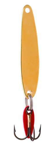 2-1/4-Inch Swedish Pimple Ice Fishing Hook, 1 Piece, White Pearl