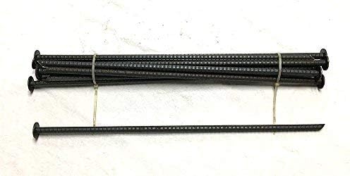 24" x 3/8" Rebar Trap Anchor Stakes - Landscaping, Camping & Trapping (12 PK.)