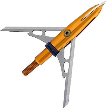 Bowhunting Xtreme Series Mechanical Broadheads, 2 Blade, 100 Grain 2.3 Inch Cutting Diameter, 3 Pack