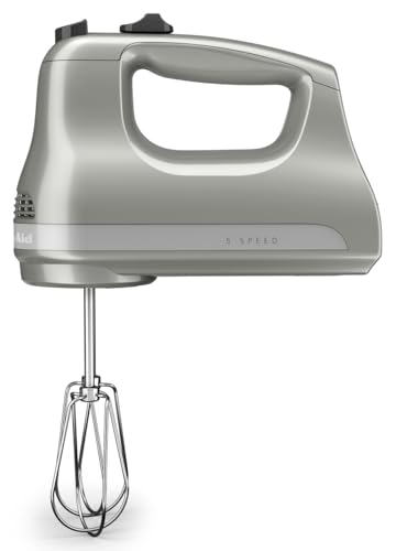 KitchenAid 5 Ultra Power Speed Hand Mixer - KHM512, Empire Red