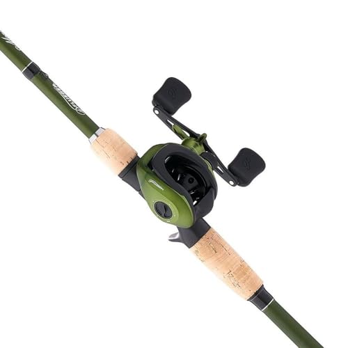 Pflueger Monarch Low Profile Baitcast Reel and Fishing Rod Combo