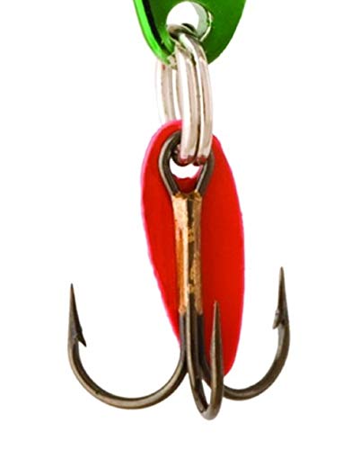 2-1/4-Inch Swedish Pimple Ice Fishing Hook, 1 Piece, White Pearl