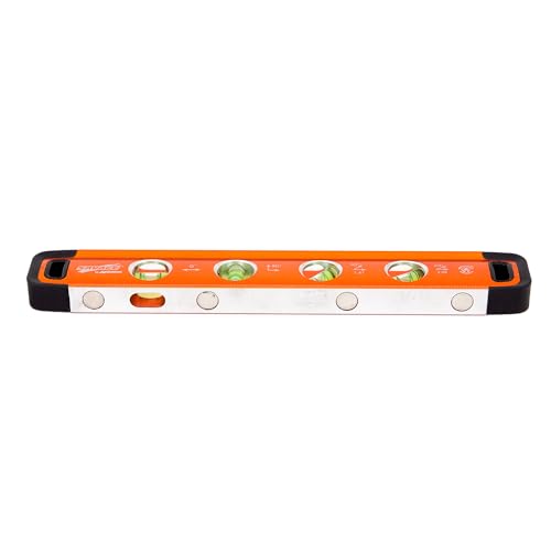 Swanson TL043M 9-Inch Savage Magnetic Torpedo Level, Orange