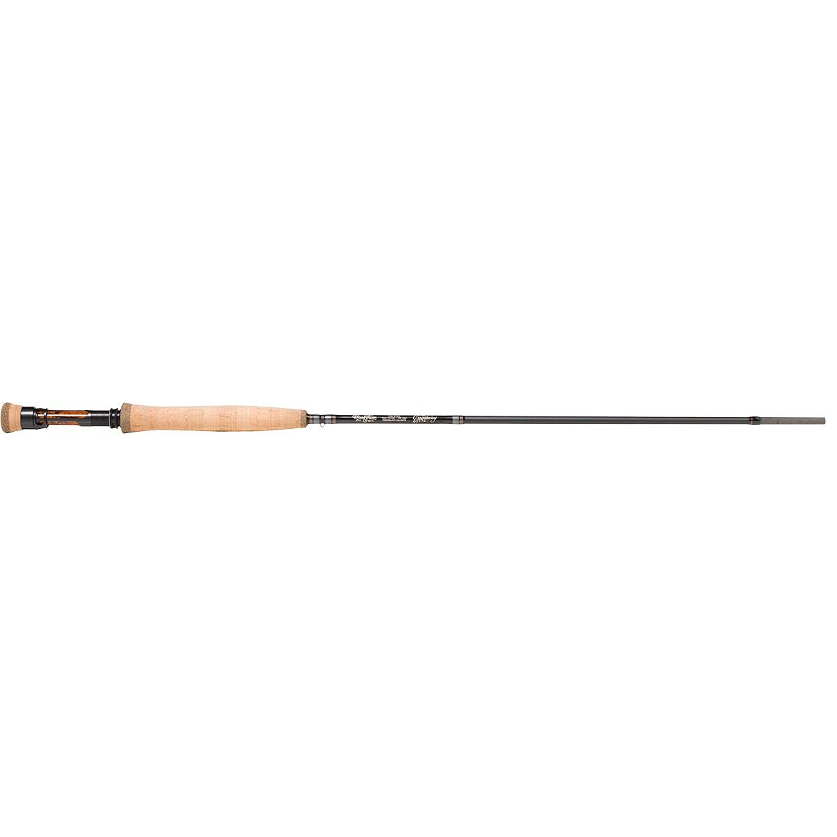 Moonshine Rod Co. Fly Fishing Rod with Carrying Case and Extra Rod Tip Section, Slow-Medium-Fast Action