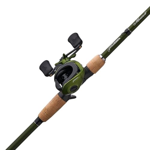 Pflueger Monarch Low Profile Baitcast Reel and Fishing Rod Combo