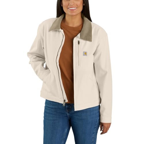 Carhartt Women's Rugged Flex Loose Fit Canvas Detroit Jacket