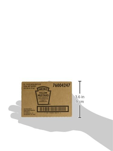 Heinz Yellow Mustard, 20 oz Bottle