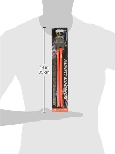 Barnett Slingshot Power Bands, Magnum Elastic with Leather Pouch, Assortment or Colors May Vary