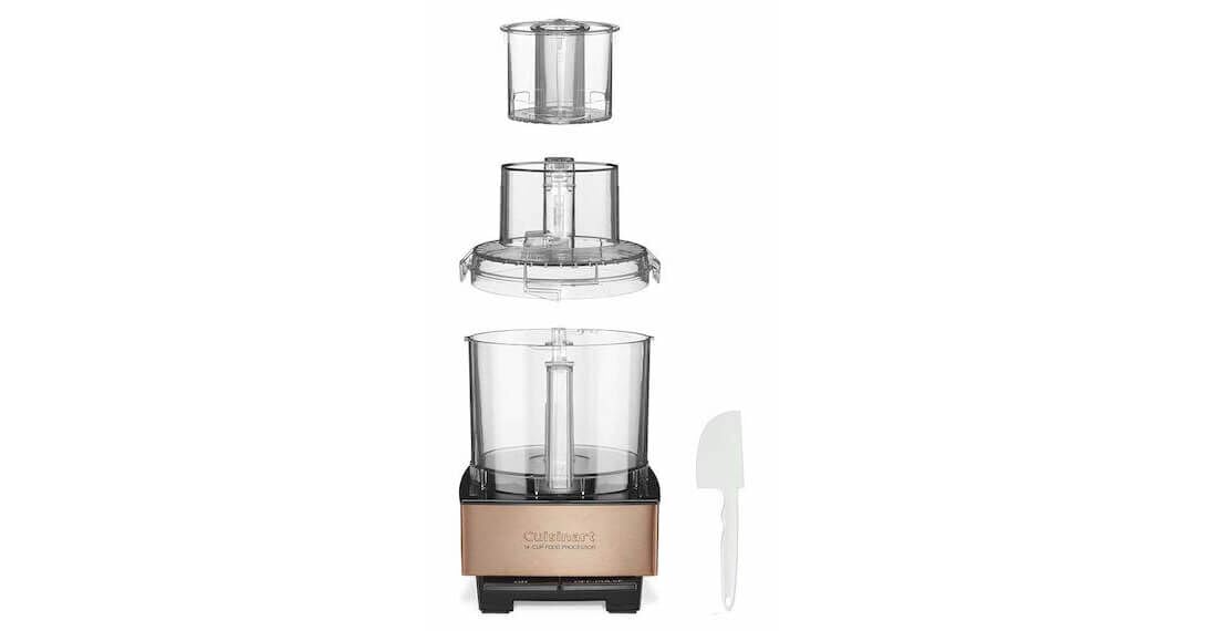 Cuisinart Food Processor 14-Cup Vegetable Chopper for Mincing, Dicing, Shredding, Puree & Kneading Dough, Stainless Steel, DFP-14BCNY