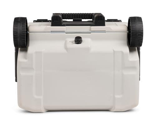 Igloo Trailmate 52Qt Wheeled Cooler, Insulated Hard Shell Ice Chest, Carbonite