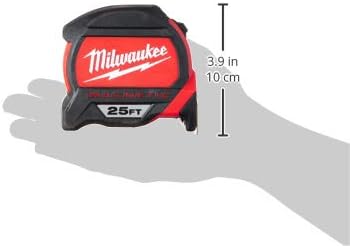 Milwaukee Tool 48-22-7125 Magnetic Tape Measure 25 ft x 1.83 Inch