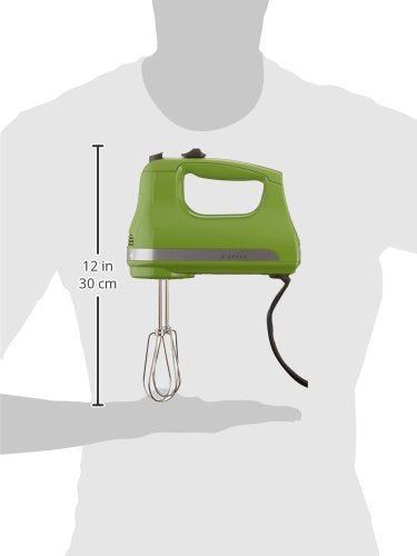 KitchenAid 5 Ultra Power Speed Hand Mixer - KHM512, Empire Red