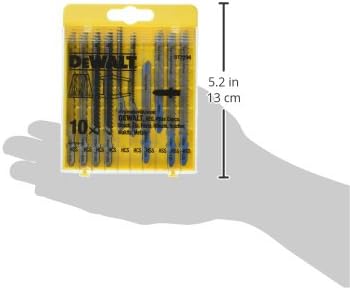 Dewalt DT2294-QZ Jigsaw Blade-Set (10 piece)