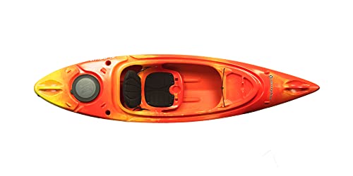 Perception Flash 9.5 | Sit Inside Kayak | Rod Holders and Rear Storage | 9' 6"