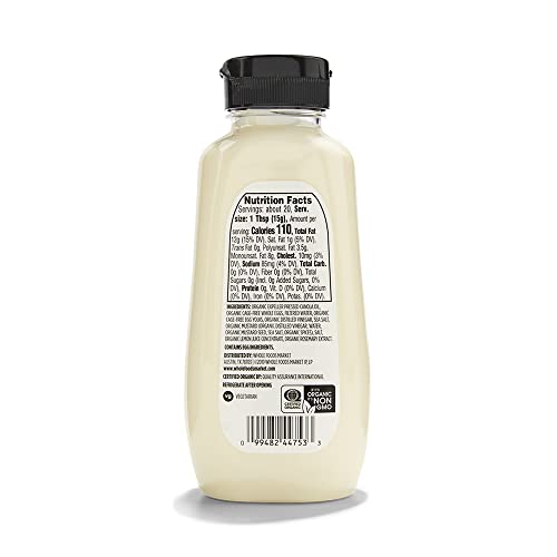 365 by Whole Foods Market, Organic Mayonnaise, 16 Fl Oz