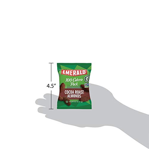 Emerald Nuts Mixed Nuts Variety Pack 18ct (1-Pack) , 100-Calorie Individual Packs , Features Dry Roasted Almonds, Natural Almonds & Walnuts, and Roasted & Salted Cashews
