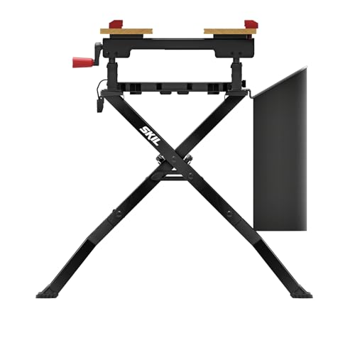 SKIL 15 Amp 10 Inch Portable Jobsite Table Saw with Folding Stand- TS6307-00