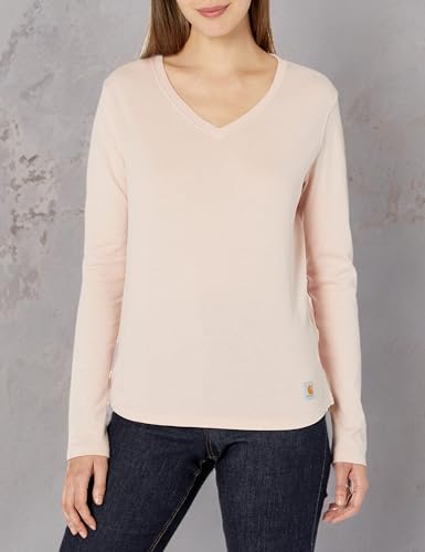 Carhartt Women's Relaxed Fit Midweight V Neck Shirt