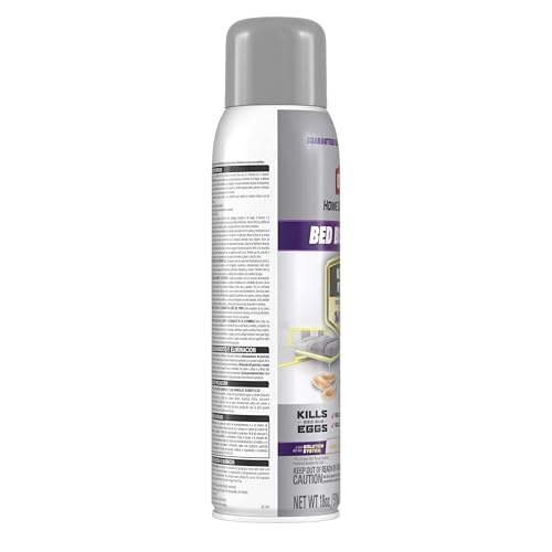 Ortho Home Defense Max Bed Bug, Flea and Tick Killer with Comfort Wand, Bed Bug Spray, Kills Bed Bug Eggs, Fleas and Ticks, 1 gal.