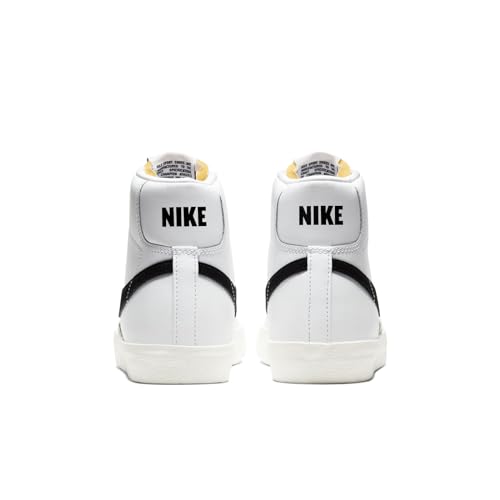 Nike Women's Basketball Shoe, White/Black, Women 8.5 US