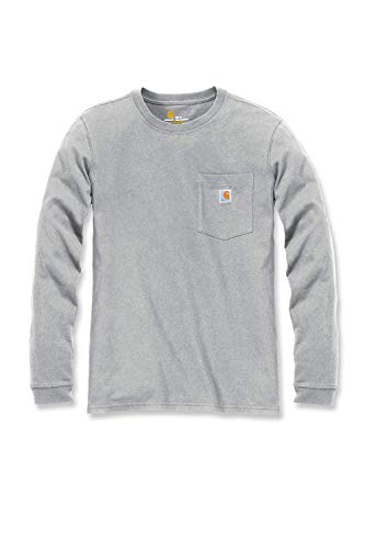 Carhartt Women's K126 Workwear Pocket Long Sleeve T-Shirt (Regular and Plus Sizes)