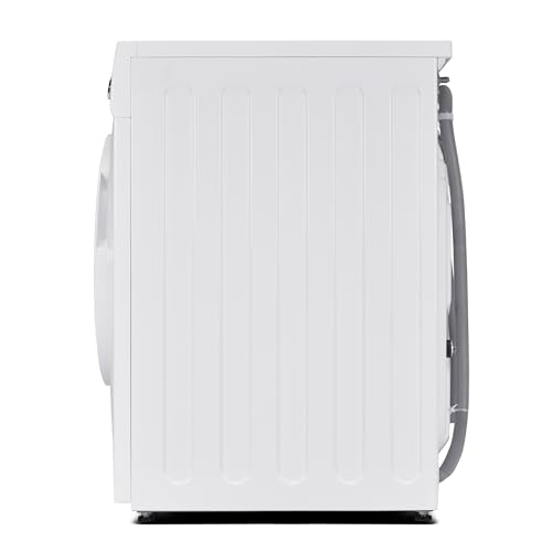 Midea 24 Inch Washer and Dryer Combo, All in One Washer and Dryer 2.7 cu.ft 26lbs, Ventless Washing Machine, Steam Care, Overnight Dry, 1400 RPM, 16 Cycles Front Load Washer, Full-Automatic, White