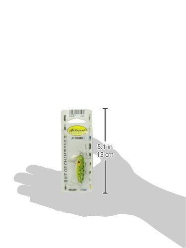 Jitterbug Topwater Bass Fishing Lure - Excellent for Night Fishing