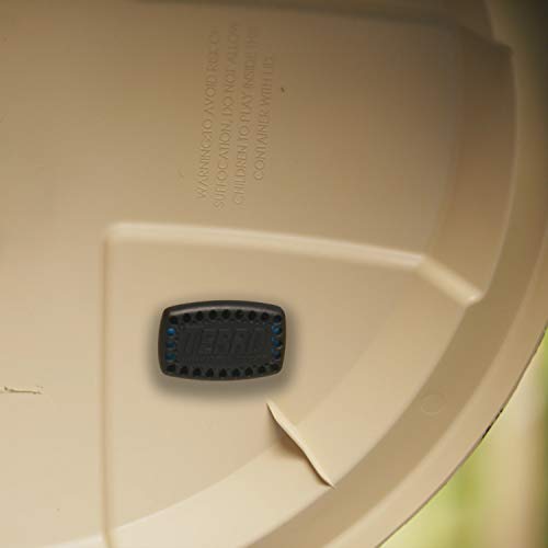 TERRO T800 Garbage Guard Trash Can Insect Killer - Kills Flies, Maggots, Roaches, Beetles, and Other Insects