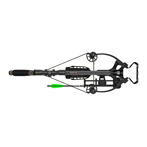Barnett Whitetail Hunter Crossbow, with 4x32mm Multi-Reticle Scope, 2 Arrows, Lightweight Quiver