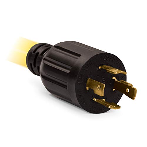 Champion Power Equipment 25-Foot 30-Amp 125/250-Volt Fan-Style Generator Extension Cord (L14-30P to four 5-20R)