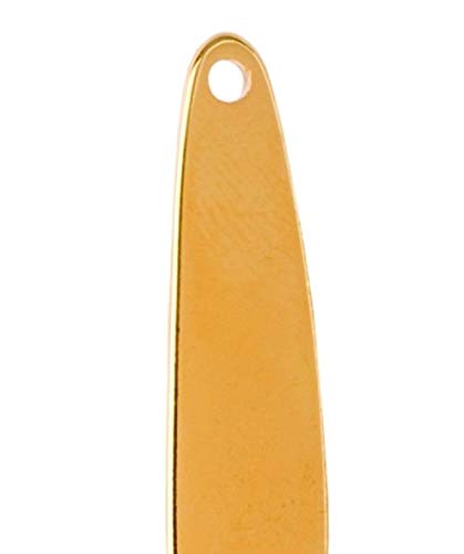 2-1/4-Inch Swedish Pimple Ice Fishing Hook, 1 Piece, White Pearl