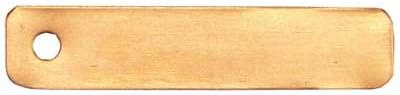 Custom Stamped Copper Trap Tags (150 Pack)