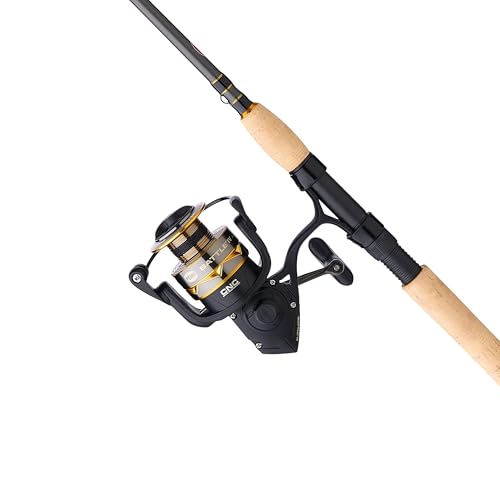 PENN Battle IV Spinning Reel and Fishing Rod Combo
