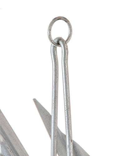 Seachoice Utility Anchor with Slip Ring Shank – Hot-Dipped Galvanized Steel or PVC Coated – Multiple Sizes